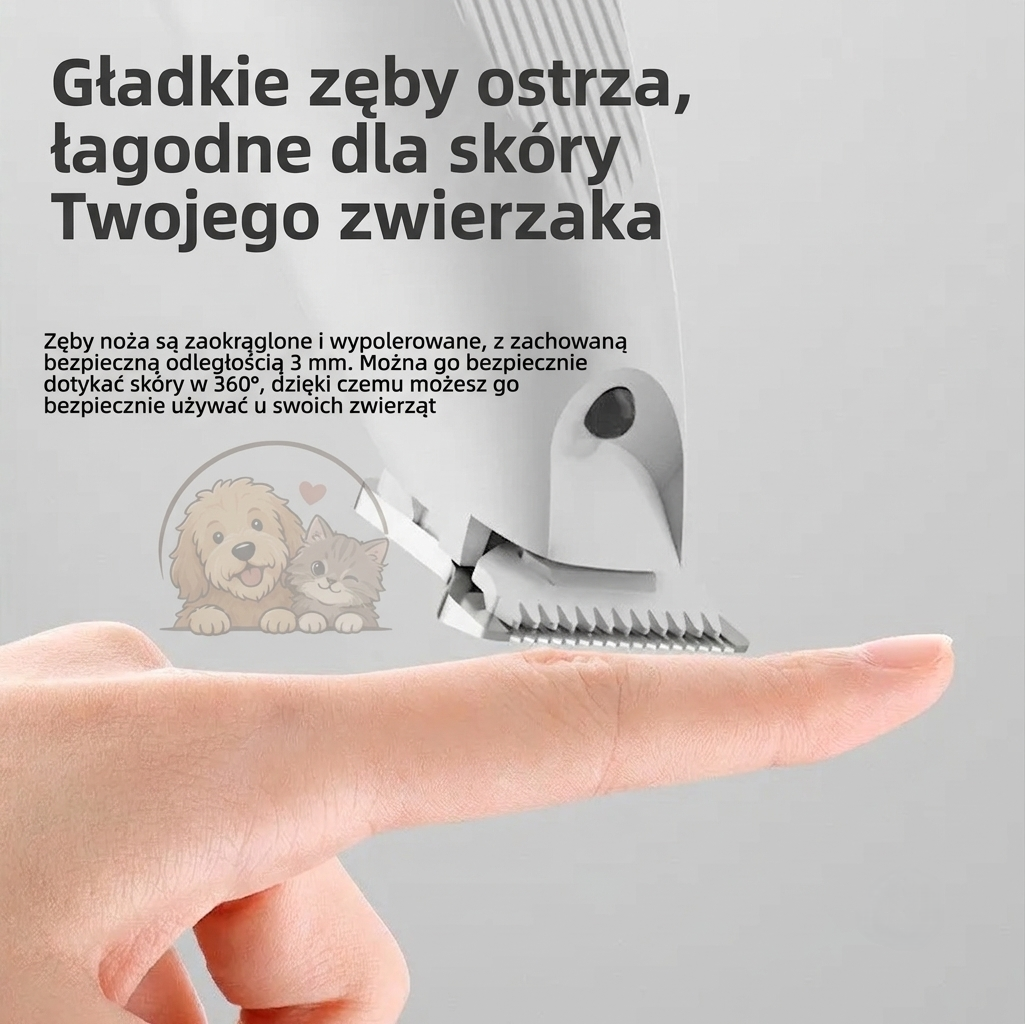 Elektryczna maszynka do strzyżenia sierści psa i kota